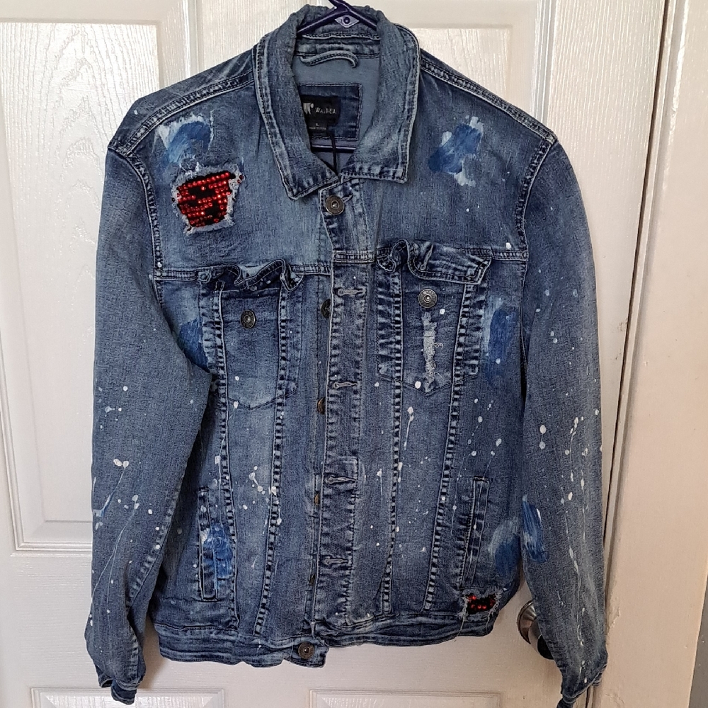 Aime Leon Dore Blue Denim Jacket